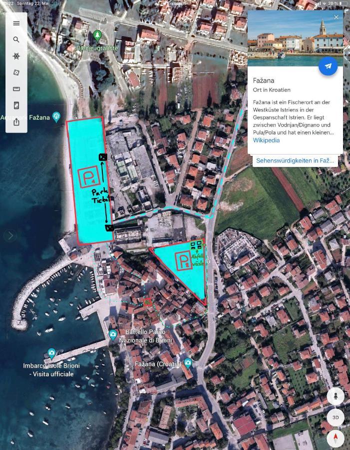 Istrian Stone House In The Heart Of The Beautiful Fishing Village Fazana - Only Few Steps From The Sea And The Wonderful Beach - Incl Plasma-Quad-Plus-Filter Against C O V I D Exterior photo